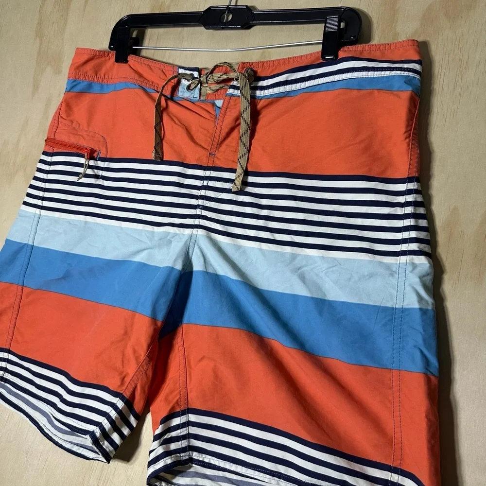 Patagonia Shorts Board‎ Shorts Men’s Size 36 Striped Multicolor Nylon